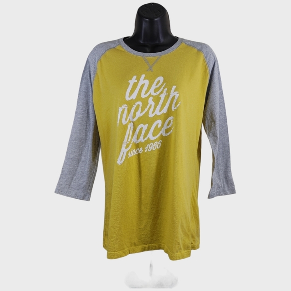 The North Face Tops - The North Face Long Sleeve Raglan Graphic Tee L
